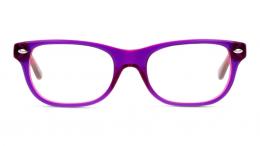Ray-Ban OPTICS KIDS 0RY1555 3666 Kunststoff Eckig Lila/Lila Brille online; Brillengestell; Brillenfassung; Glasses