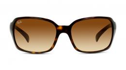 Ray-Ban RB4068 0 710/51 Kunststoff Rechteckig Havana/Havana Sonnenbrille, Sunglasses; auch als Gleitsichtbrille
