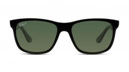 Ray-Ban RB4181 0 601/9A polarisiert Kunststoff Panto Schwarz/Schwarz Sonnenbrille mit Sehstärke, verglasbar; Sunglasses; auch als Gleitsichtbrille