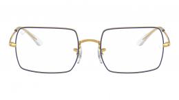 Ray-Ban RECTANGLE 0RX1969V 3105 Metall Rechteckig Blau/Blau Brille online; Brillengestell; Brillenfassung; Glasses; auch als Gleitsichtbrille