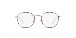 Ray-Ban ROB JR 0RY9572V 4087 Metall Irregular Pink Gold/Braun Brille online; Brillengestell; Brillenfassung; Glasses