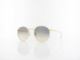 Ray Ban Round full color RB3447JM 919632 50 grey on legend gold / light grey gradient