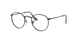 Ray-Ban ROUND METAL 0RX3447V 2509 Metall Rund Schwarz/Schwarz Brille online; Brillengestell; Brillenfassung; Glasses; auch als Gleitsichtbrille