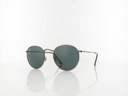 Ray Ban Round Metal RB3447 9230R5 50 antique copper / blue