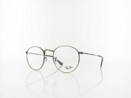 Ray Ban Round Metal RX3447V 3117 50 antique gold