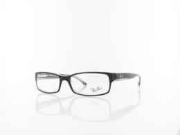 Ray Ban RX5114 2034 54 black transparent