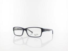 Ray Ban RX5169 5815 54 transparent grey on top blue