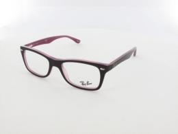Ray Ban RX5228 2126 50 top brown on opal pink