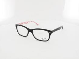 Ray Ban RX5228 5014 53 top black on texture white