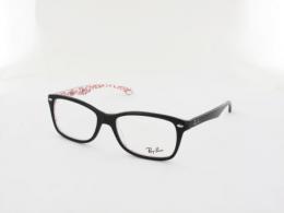 Ray Ban RX5228 5014 55 top black on texture white