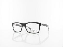 Ray Ban RX5287 2034 54 top black on transparent