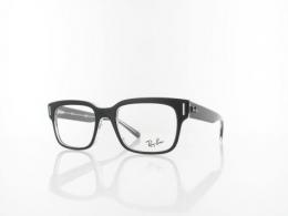 Ray Ban RX5388 2034 53 top black on transparent