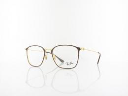 Ray Ban RX6466 2905 51 brown on arista