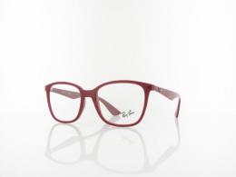 Ray Ban RX7066 8099 52 red cherry