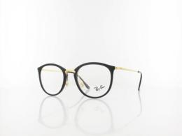 Ray Ban RX7140 2000 49 shiny black