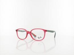 Ray Ban RY1598 3886 47 trasparent red