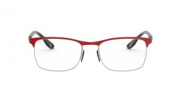 Ray-Ban SCUDERIA FERRARI 0RX8416M F045 Metall Panto Rot/Silberfarben Brille online; Brillengestell; Brillenfassung; Glasses; auch als Gleitsichtbrille