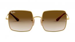 Ray-Ban Square 0RB1971 914751 Metall Panto Goldfarben/Goldfarben Sonnenbrille mit Sehstärke, verglasbar; Sunglasses; auch als Gleitsichtbrille