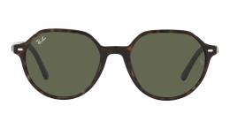 Ray-Ban THALIA 0RB2195 902/31 Kunststoff Panto Havana/Havana Sonnenbrille mit Sehstärke, verglasbar; Sunglasses; auch als Gleitsichtbrille