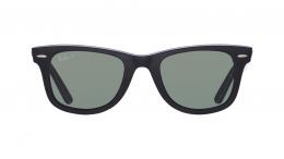 Ray-Ban Wayfarer 0RB2140 901/58 polarisiert Kunststoff Panto Schwarz/Schwarz Sonnenbrille, Sunglasses; auch als Gleitsichtbrille