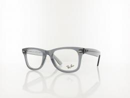 Ray Ban WAYFARER EASE RX4340V 8225 50 grau transparent