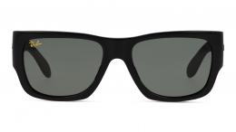Ray-Ban WAYFARER NOMAD 0RB2187 901/31 Kunststoff Panto Schwarz/Schwarz Sonnenbrille mit Sehstärke, verglasbar; Sunglasses; auch als Gleitsichtbrille