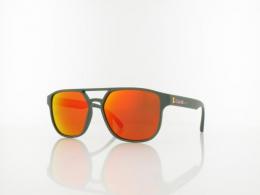 Red Bull SPECT ELROY 003P 55 olive green / brown with red mirror polarized