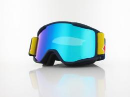 Red Bull SPECT NEON 03BL3 matt blue blue strap colored logo / smoke with blue mirror