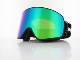 Red Bull SPECT RUSH 18GR3 matt black black strap white logo / brown with green mirror