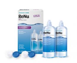 ReNu MultiPurpose 2x360ml All-in-One Pflege Doppelpack 720 ml Kontaktlinsen-Pflegemittel; -Flüssigkeit; -Lösung; -Reinigungsmittel; Kontaktlinsen