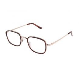 Retro Lesebrille Schildpatt Optik goldfarben