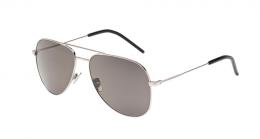 Saint Laurent CLASSIC 11 010 Metall Pilot Silberfarben/Silberfarben Sonnenbrille, Sunglasses