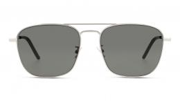 Saint Laurent SL 309 001 Metall Rechteckig Silberfarben/Silberfarben Sonnenbrille mit Sehstärke, verglasbar; Sunglasses; auch als Gleitsichtbrille