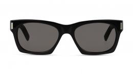 Saint Laurent SL 402 001 Kunststoff Eckig Schwarz/Schwarz Sonnenbrille mit Sehstärke, verglasbar; Sunglasses; auch als Gleitsichtbrille