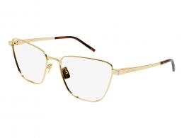 Saint Laurent SL 551 OPT 003 Metall Schmetterling / Cat-Eye Goldfarben/Goldfarben Brille online; Brillengestell; Brillenfassung; Glasses; auch als Gleitsichtbrille