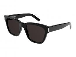 Saint Laurent SL 560 001 Kunststoff Eckig Schwarz/Schwarz Sonnenbrille mit Sehstärke, verglasbar; Sunglasses; auch als Gleitsichtbrille