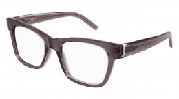 Saint Laurent SL M118 003 Kunststoff Schmetterling / Cat-Eye Transparent/Grau Brille online; Brillengestell; Brillenfassung; Glasses; auch als Gleitsichtbrille