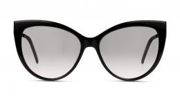 Saint Laurent SL M48S_A 002 Kunststoff Schmetterling / Cat-Eye Schwarz/Schwarz Sonnenbrille mit Sehstärke, verglasbar; Sunglasses; auch als Gleitsichtbrille