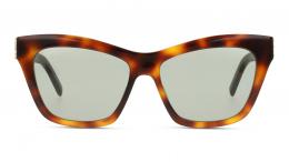 Saint Laurent SL M79 002 Kunststoff Schmetterling / Cat-Eye Havana/Havana Sonnenbrille mit Sehstärke, verglasbar; Sunglasses; auch als Gleitsichtbrille