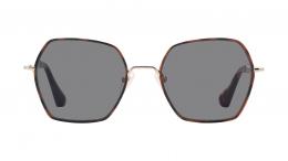 Sandro SD8008 009 Metall Hexagonal Goldfarben/Goldfarben Sonnenbrille mit Sehstärke, verglasbar; Sunglasses; auch als Gleitsichtbrille; Black Friday