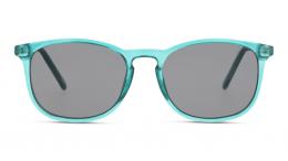 Seen Kunststoff Rechteckig Grün/Grün Sonnenbrille mit Sehstärke, verglasbar; Sunglasses; auch als Gleitsichtbrille
