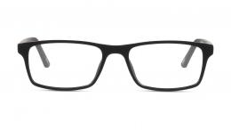 Seen Kunststoff Rechteckig Schwarz/Schwarz Brille online; Brillengestell; Brillenfassung; Glasses