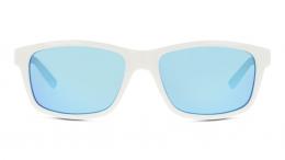 Seen Kunststoff Rechteckig Weiss/Weiss Sonnenbrille mit Sehstärke, verglasbar; Sunglasses; auch als Gleitsichtbrille