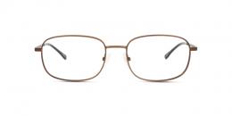 Seen Metall Rechteckig Braun/Braun Brille online; Brillengestell; Brillenfassung; Glasses