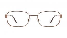 Seen Metall Rechteckig Braun/Braun Brille online; Brillengestell; Brillenfassung; Glasses; auch als Gleitsichtbrille