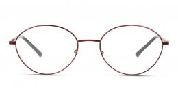 Seen Metall Schmal Dunkelrot/Dunkelrot Brille online; Brillengestell; Brillenfassung; Glasses; auch als Gleitsichtbrille