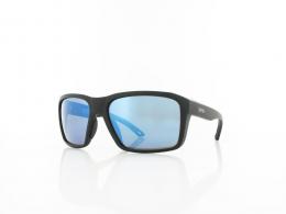 Smith Backcast 003/QG 61 matte black / chromapop polarized blue mirror