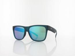 Smith Lowdown 2 FJM/QG 55 matte pacific crystal / chromapop glass polarized opal mirror