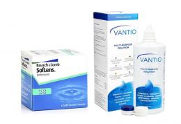 SofLens 38 (6 Linsen) + Vantio Multi-Purpose 360 ml mit Behälter