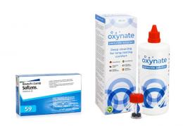 SofLens 59 (6 Linsen) + Oxynate Peroxide 380 ml mit Behälter